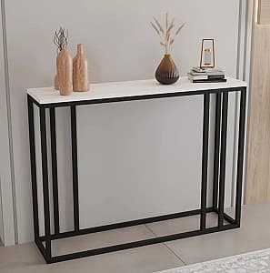 Консольный столик Prestige Genoa 100x25x75 White/Black