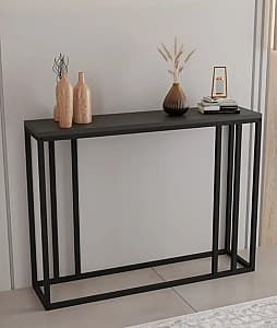 Консольный столик Prestige Genoa 100x25x75 Anthracite/Black