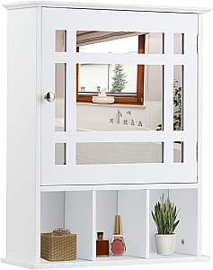 Шкаф в ванную Costway JV10131WH