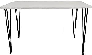 Ламинированный стол Prestige Pyramid Leg 60x120 White/Black