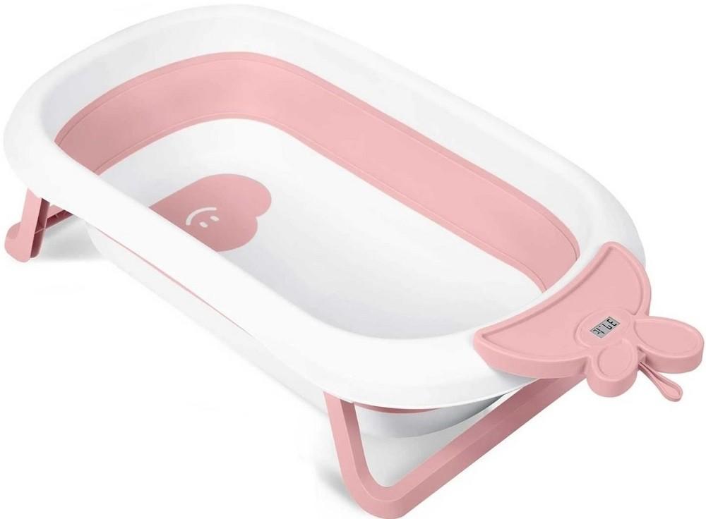 Cada pentru bebelusi RicoKids RK-282 728200 White/Pink