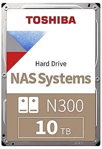 Жесткий диск (HDD) Toshiba N300 10 TB (MN10ADA10TS)