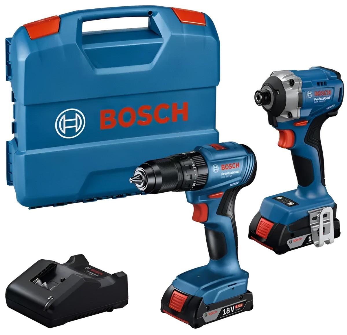 Set de scule electrice Bosch GDR 18V-215 + GSB 185-LI (B06019N2024)