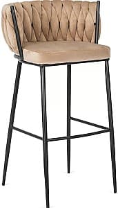 Барный стул Mebel Elite Flores Beige/Black