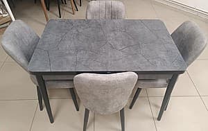 Set de masa si scaune Kelebek ES-920 (4 scaune)