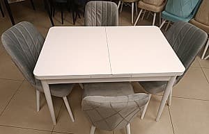 Set de masa si scaune Kelebek ES-960 (4 scaune)