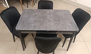 Set de masa si scaune Kelebek ES-970 (4 scaune)