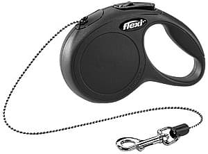Шлейка для собак Beeztees Flexi New Classic Cord S Black 8m (756723)