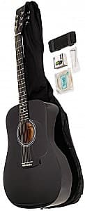 Chitara acustica Flame  El Nino Acoustic Black Set