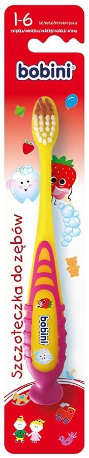 Periuta de dinti Bobini Galben 1-6 ani