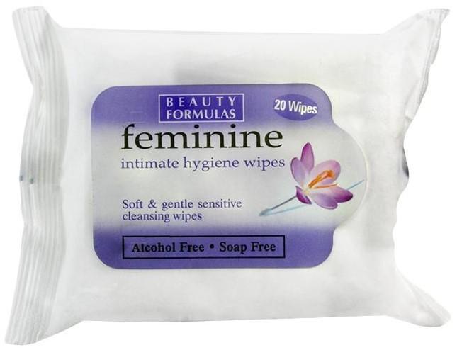 Влажные салфетки Beauty Formulas Feminine Wipes