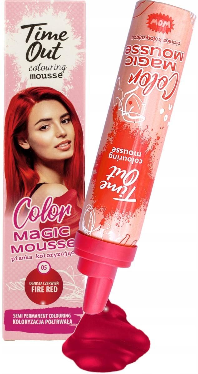 Vopsea de par TIME OUT Fire Red
