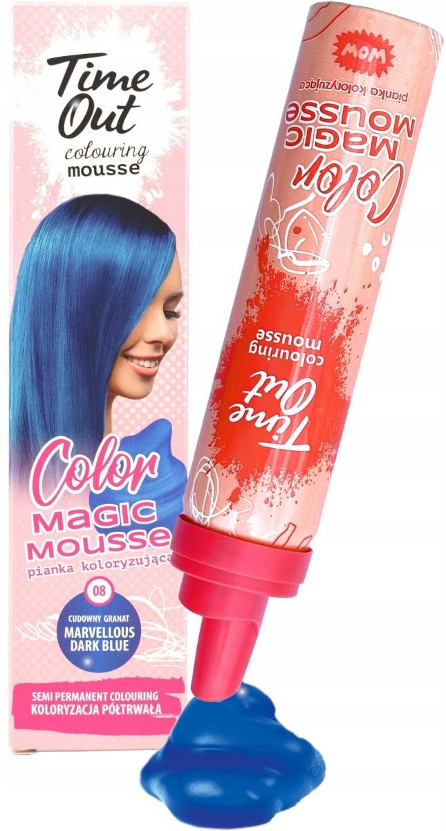 Краска для волос TIME OUT Marvellous Dark Blue