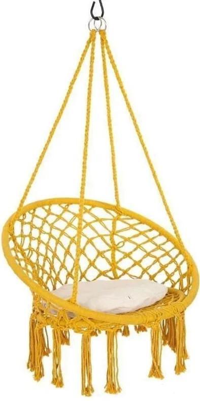 Садовые качели Royokamp 1031392 Yellow/Cream
