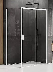 Cabina de dus New Trendy Prime White R Quadrant 120x90x200 Hinged D-0405A/D-0220B (17212)
