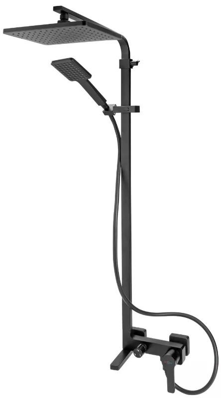 Set de duș FDESIGN Origio Black FD5-ORG-7U-22 (11049)