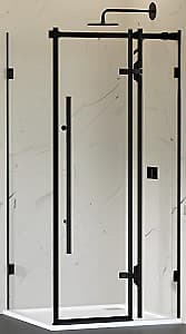 Душевая  кабина New Trendy Galaxy Black Quadrant 90x90x190 K-0789