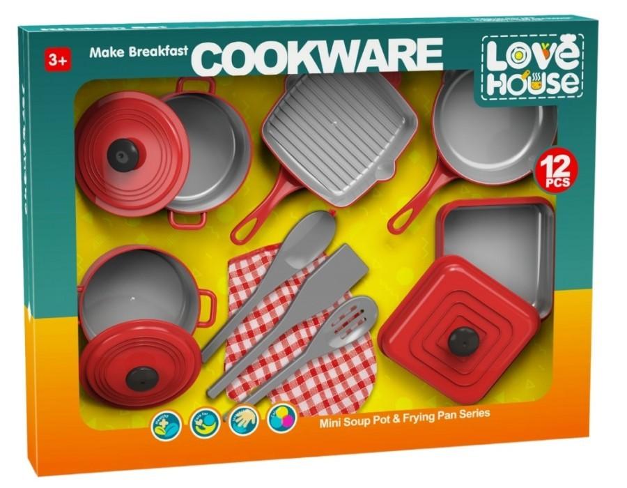 Кухонный набор для кукол VLM 12 деталей XG1-19D