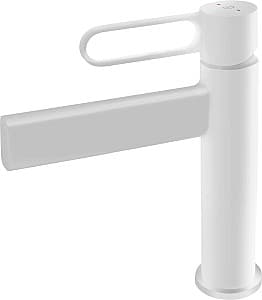 Смеситель для умывальника FDESIGN Zaffiro White FD1-ZFR-2-33 (18129)