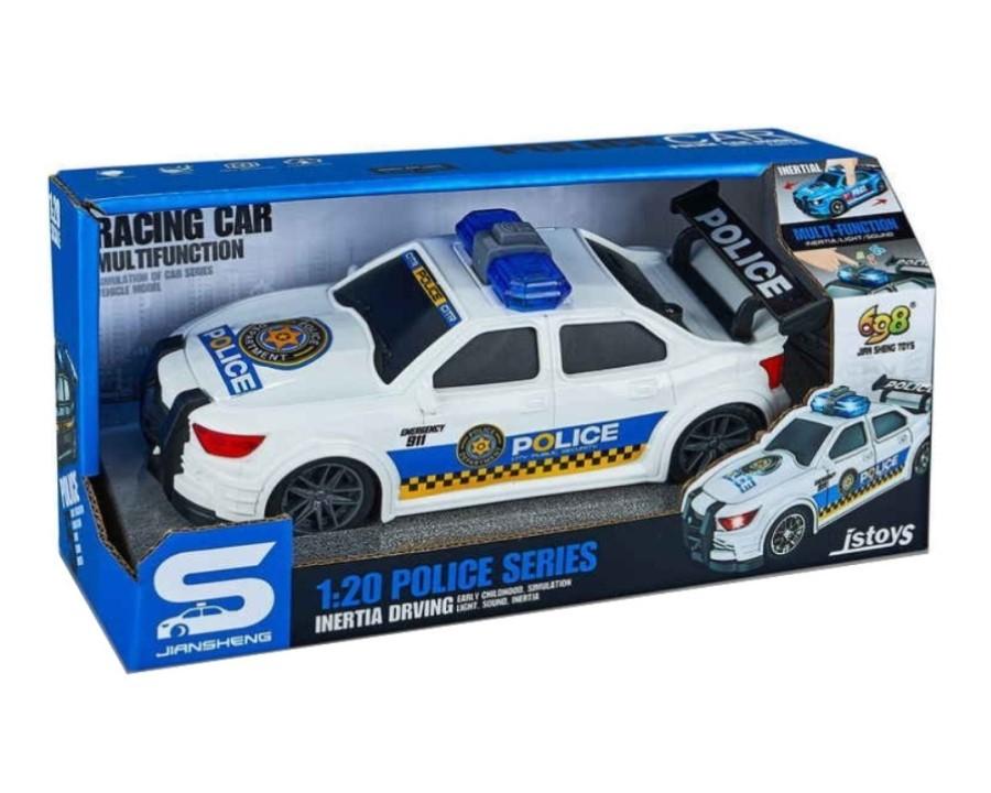 Masina jucarie JSToys Alb JS167C