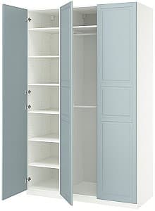 Dulap IKEA Pax/Fjarehals rafturi/bare Alb/Gri deschis/bleu
