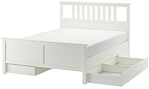 Кровать IKEA Hemnes Luroy 4 ящика 180x200 Белый