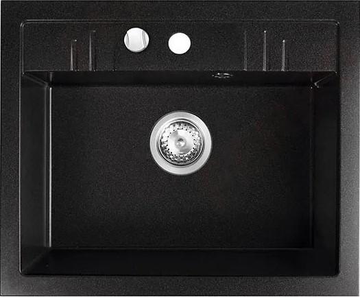 Кухонная мойка Ferro DRGM1/48/58BA Graphite (09586)