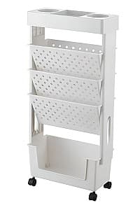 Etajera 4Life Keeping 37.5x15x78cm White