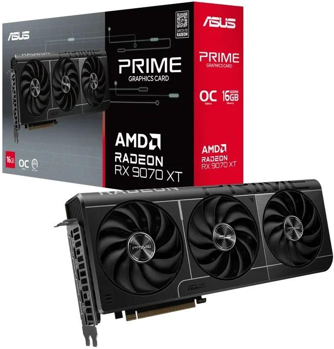 Placa video Asus PRIME-RX9070XT-O16G
