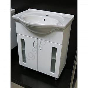 Dulap pe podea ECE Clasic 55 cm cu sticla