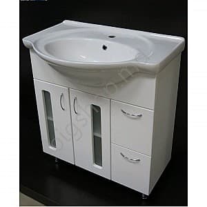 Dulap pe podea ECE Clasic cu sticla 75 cm 