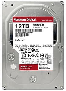 HDD WESTERN DIGITAL WD Red Pro 12TB (WD122KFBX)