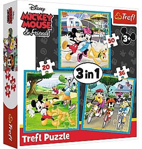 Пазлы Trefl Mickey Mouse with friends 34846