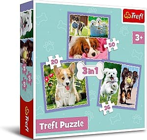 Puzzle Trefl Cățeluși adorabili 34854