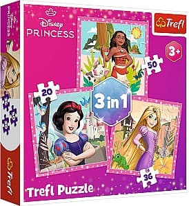 Puzzle Trefl 34875  Disney Princess