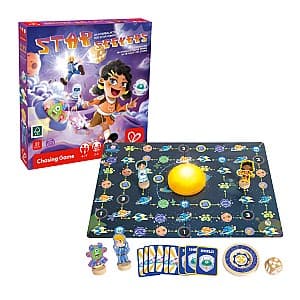 Настольная игра Hape Искатели Звезд: Межгалактическая гонка за звездной энергией