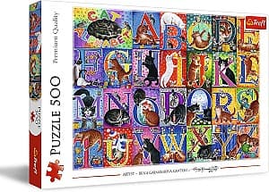 Puzzle Trefl Cats Alphabet 37527