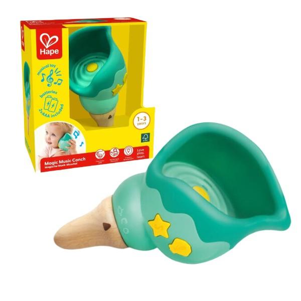 Jucarie muzicala Hape Scoica Magică E0637