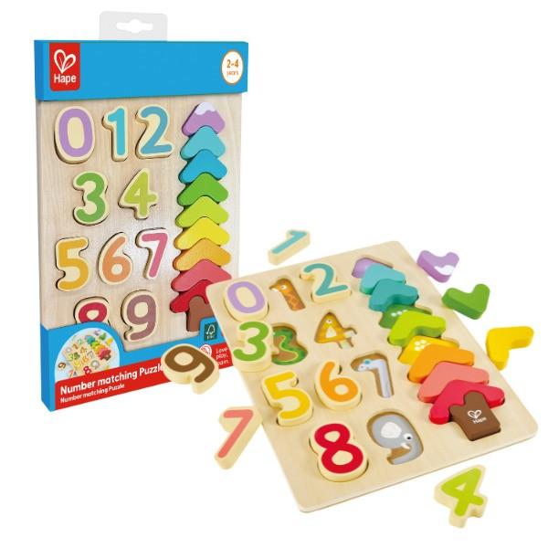 Пазлы Hape Цвета и цифры