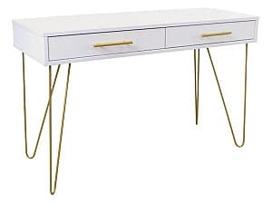 Консольный столик DP Mia с ящиком (White/Gold)