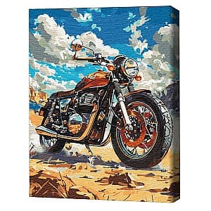 Tablou pe numere BrushMe Motocicleta retro BS54132