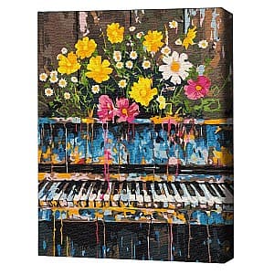 Tablou pe numere BrushMe Expresia muzicii BS54046