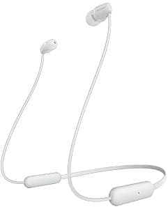 Casti Sony WI-C200 White
