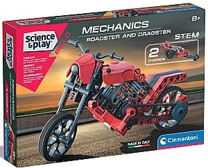 Constructor Clementoni Mechanics Roadster and Dragster (75079)