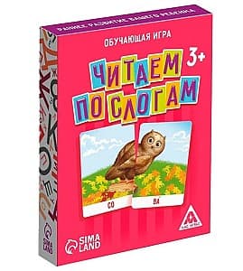 Настольная игра Las Igras Читаем по слогам 1236152