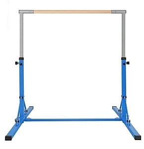 Bara de tractiune si paralele Costway pentru copii SP37448BL (Blue)