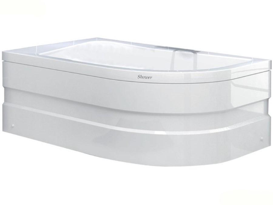 Ванна Shower Anteres 170x100 Left (White)