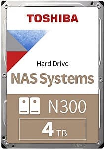 Жесткий диск (HDD) Toshiba N300 4TB (MN10ADA400ES)