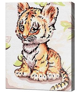 Картина по номерам Art Gallery Акварельный тигренок 20x30 см
