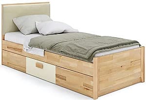 Детская кровать KLEN Rainbow 90x200 Ivory (Бежевый)
